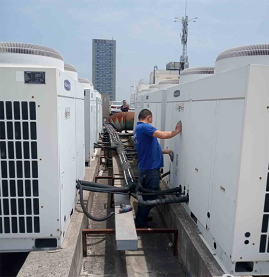 东光中央空调制热和不制冷系统维修方法